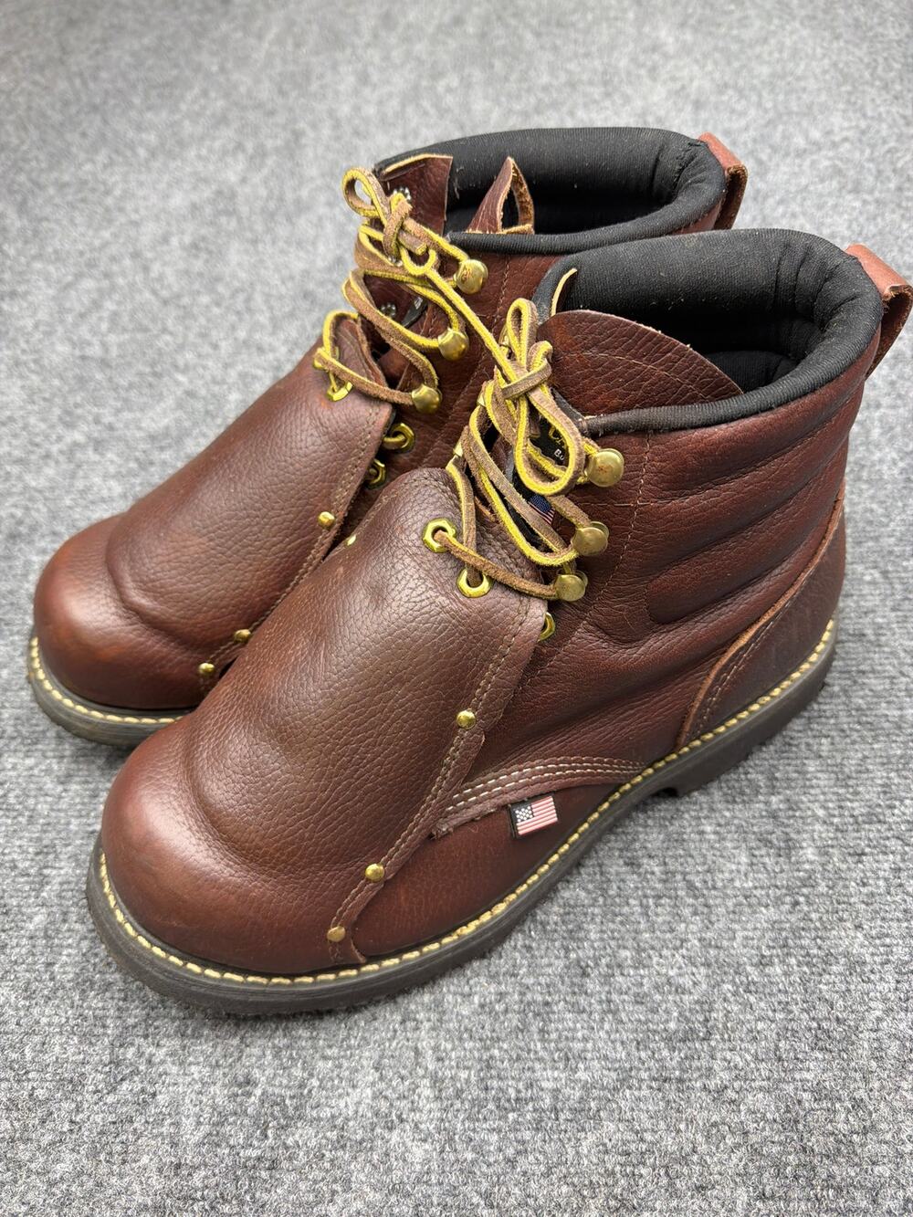 Carolina Men’s 508 Met Guard Steel Toe Work Boots Size 11 EE